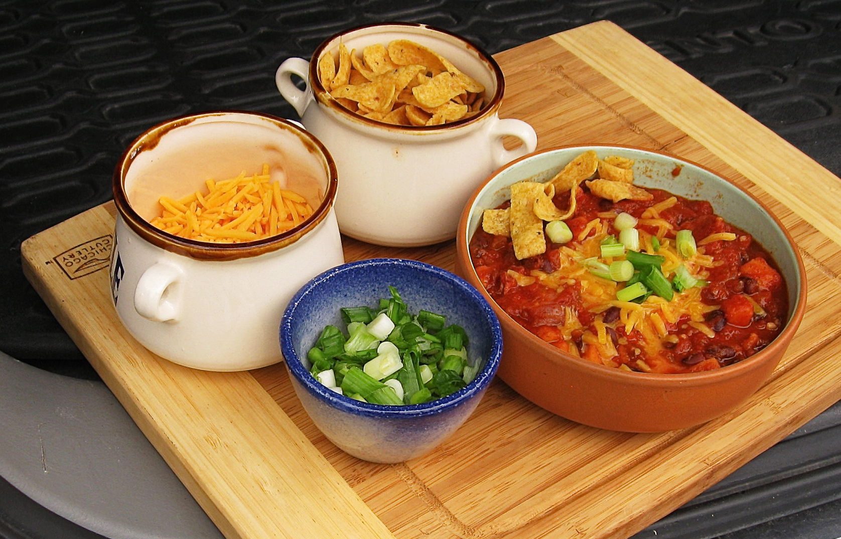 Sweet potato and black bean chipotle chili